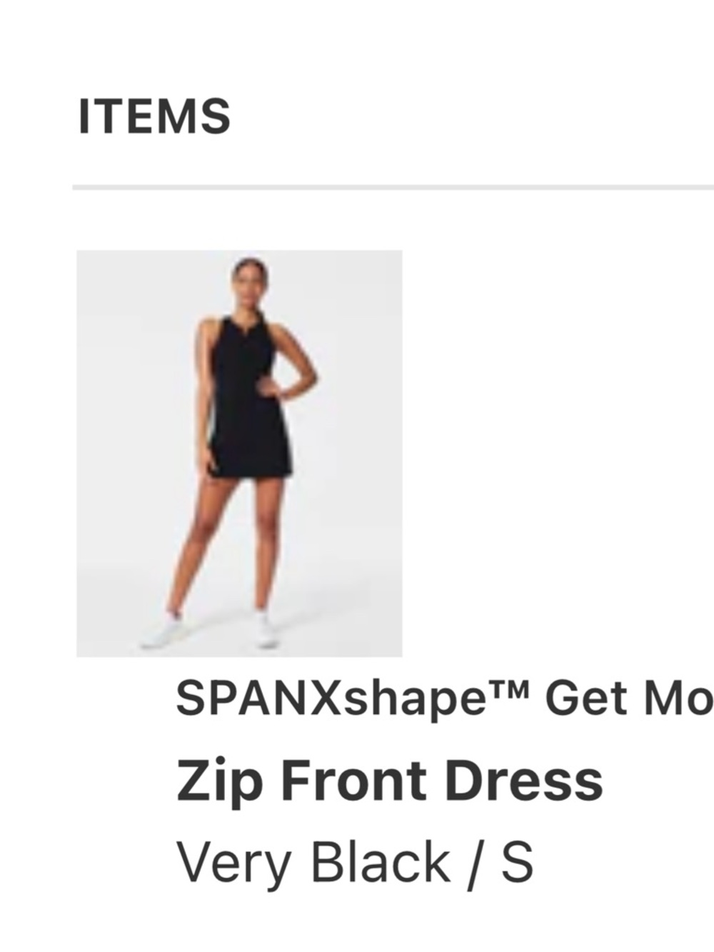 Spanx shape zip front dress - Picture 4 of 4
